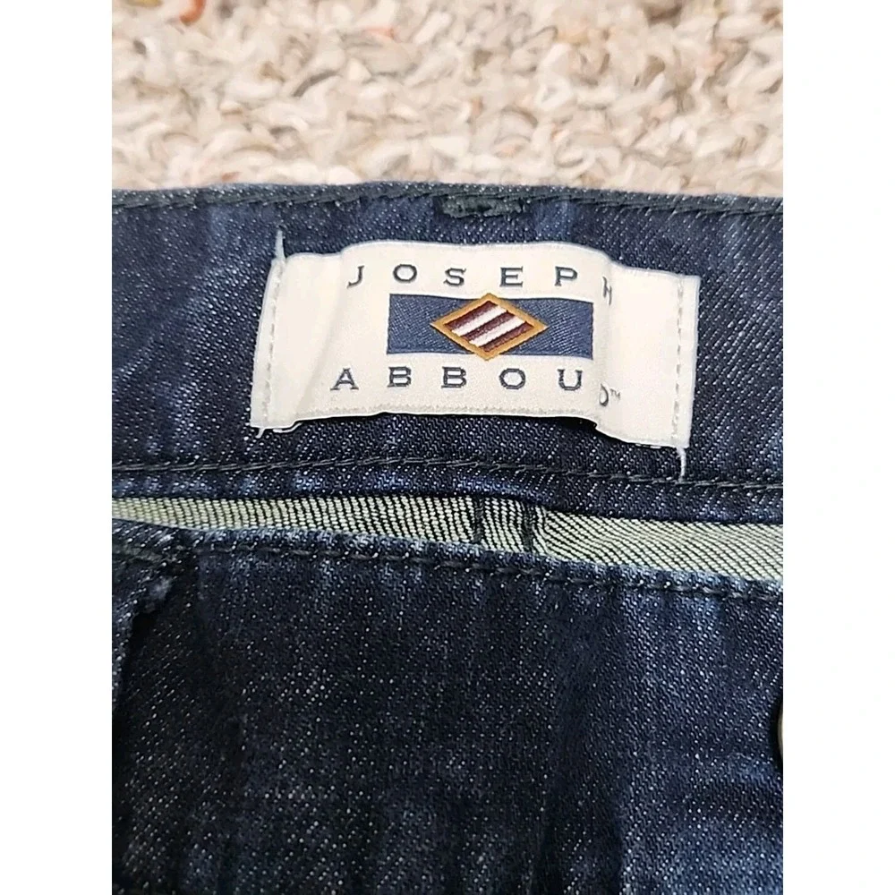 Joseph Abboud Jeans Mens Size 42x32 Blue Slim fit Dark‎ Wash